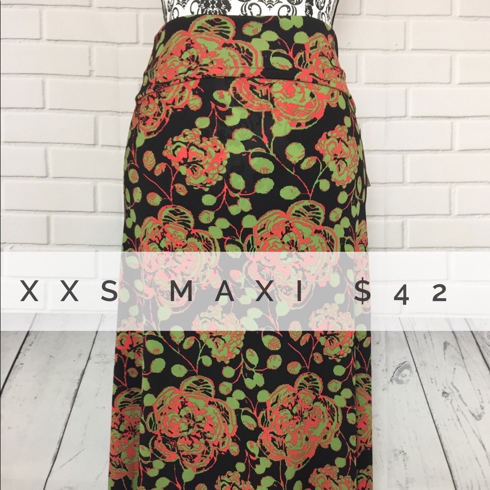 Lularoe Rose Maxi XXS